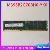 For Samsung RAM 16GB 16G 2RX4 PC3L-12800R DDR3L 1600 Server Memory M393B2G70BH0-YK0