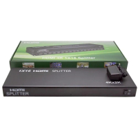 HDMI Splitter 4K ULTRA HD with Power supply 超高清分配器