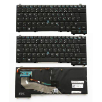 New German/Spanish Backlit Keyboard with Track Stick for DELL Latitude E5440 Y4H14 Backlight Keyboard