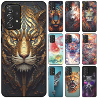 Matte Case For Samsung Galaxy Note 8 9 S10 S9 S8 S7 S6 S10e Plus Edge 5G Cute Dog Cat Wolf Duck Lion Tiger Cartoon Pattern Cover