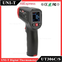 UNI-T UT306C UT306S Infrared Digital Thermometer Laser Non-contact Temperature Meter Contactless Professional IR Thermometer