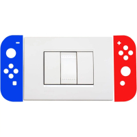 Đề Can Dán Công Tắc Đèn, Gói 5 Chiếc, Thiết Kế Vui Nhộn Cho Phòng Chơi Game Của Trẻ Em, Cho Công Tắc