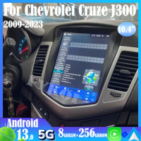 Android 13 For Chevrolet Cruze J300 2009-2023 Car Radio Automotive Multimedia Tesla Style Carplay Auto Bluetooth 4G WIFI GPS