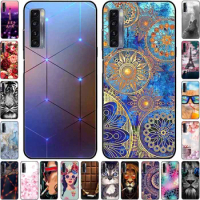 For TCL 20L Case 20L Plus Cover Protective Silicone TPU Soft Funda Cases for TCL 20S Case 20L+ Coque TCL20L Cartoon Lovely Para