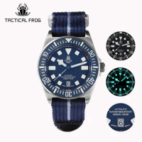 Tactical Frog Titanium Watch Sapphire Glass BGW-9 Luminous NH35 Automatic 200M Waterproof 42mm Mechanical Dive Wristwatch