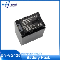 4450mAh BN-VG138 BN VG138 BNVG138 Battery for JVC GZ E10 E100 E245 E265 E565 E575 GX1 G3X G5 GX8 EX2