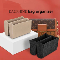 【Soft and Light】Bag Organizer Insert For Lv Dauphine MINI MM Organiser Divider Shaper Protector Compartment Inner