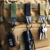 Eagle Mouth Buckle Strap Outdoor Tactical Belt Keychain Weaving Hook Climbing Camping Multi functional Hanging Hook Accessories