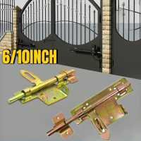 Grendel Pintu Gembok Grendel Besar Slot Grendel Pagar Besi Grendel Gembok Pintu 6/10inch