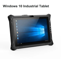 10.1 Inch Windows 10 i5-8250U 8GB RAM 128GB ROM Industrial Rugged Tablet with Fingerprint Sensor WIFI Bluetooth GSM/4G SSD Amera