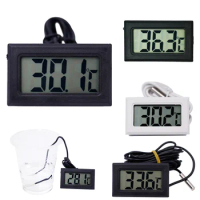 LCD Digital Mini Thermometer for Freezer Temperature -50~110 degree Refrigerator Fridge Thermometer