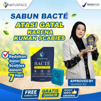 Naturface Bacte Soap - Sabun Gatal Scabies, Jamur, Alergi dan Eksim Hilang dalam 7 Hari 90 gram