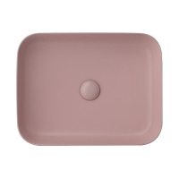 C00126 PQ อ่างวางบนเคาน์เตอร์ สีชมพูควอต