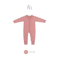 Little Palmerhaus - Baby Sleepsuit 16.0 (Jumpsuit Bayi) 9 MONTHS ROSE PINK