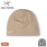 【ARC'TERYX 始祖鳥 Rho 輕量羊毛帽《煙燻棕》】X000005990/保暖帽/雪帽/毛帽/針織帽