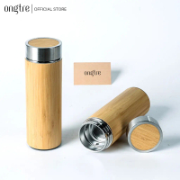 TOP Bình giữ nhiệt ONGTRE vỏ tre du lịch, tiện lợi 350/500ml