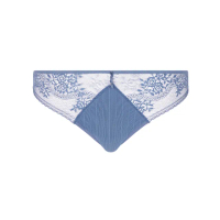 【Passionata】Maddie.高衩三角女內褲 XS-S 灰藍色.47H30_051(超柔纖.對花蕾絲)