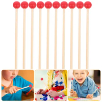 Musical Toy Drumsticks Percussion Mallets Sticks Multi Purpose Xylophone Chime Bell Stick Wood Handle Musical