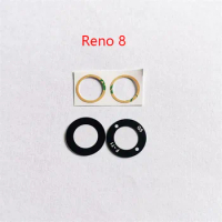 1sets/2pcs Reno 8 Back Camera Glass Lens For Oppo Reno 7 6 5 4 3 Pro Se Camera Cover With Glue Sticker Repair Parts