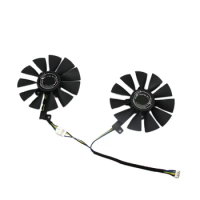 87MM PLD09210S12HH Graphics Card Cooling Fan For ASUS GTX 1060 1070 RX 480 GTX1060 GTX1070 DUAL RX480