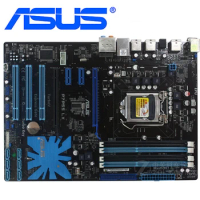 ASUS P7P55 LX Motherboard LGA1156 DDR3 16GB For Intel P55 P7P55 LX Desktop Computer Mainboard Systemboard SATA II PCI-E X16 Used