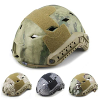 Tactical Airsoft FAST Helmet Hunting BB Gun Rifle Accessories Military War Game Paintball CS Shooting Camouflage Combat Helmet