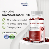 Viên uống chống lão hóa Astaxanthin iMATCHME 120 viên dầu cá nhuyễn thể nam cực EPA DHA