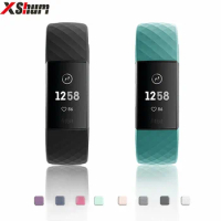 XShum Fitbit Charge 3 4 Band TPE Strap For FitBit Charge 3 4 TPE Bracelet For Fit bit charge 3 band Replacement For Accessories