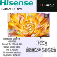 HISENSE 50E6Q 4K SMART TV OS VIDAA 50 inch 2025 Series
