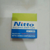 isolasi nitto/isolasi listrik hitam