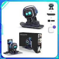 Original Emo Robot Pet Desktop Future Ai Robot Voice Smart Kids Robot Electronic Toys Inteligente Companion Birthday Gifts