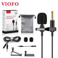 Mic for viofo A139 Dash Cam, Universal professional Lavalier microphone Smartphone, PC, Laptop, Camera, DSLR, Audio Recorder