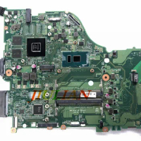 Placa DAZAAMB16E0 ZAAA ZAAX32 NBGD411007 For Acer Aspire E5-575 E5-575TG Laptop Motherboard NB.GD411