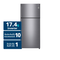 แอลจี ตู้เย็น 2 ประตู รุ่น GN-C602HQCM ขนาด 17.4 คิว สีเงิน