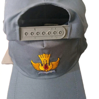 topi SMA polos GESPER cekrek depan bordir