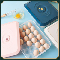 雞蛋架 雞蛋盒冰箱收納盒防震塑料保鮮盒家用廚房放雞蛋的收納盒雞蛋托