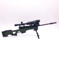1/6 AWP Sniper Rifle 4D Assemble Gun Model Plastic Toy