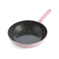 【GreenPan】鑽石陶瓷塗層不沾炒鍋 Torino 28cm(不含蓋/不挑爐具/不沾鍋/陶瓷/洗碗機適用)