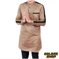 Goldie Shop Baju Koko Lengan Panjang Arkanza S - XXL / Baju Koko Super Big SIze / Pakaian Muslim Pri