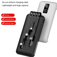 New 20000mAh Power Bank Super Fast Charging for Huawei Samsung Portable External Battery Charger for IPhone Xiaomi Powerbank