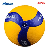 36pcs Original Mikasa Volleyball V300W FIVB Official Game Ball FIVB Approved for Competition Adult Ball Volleyball