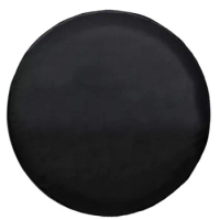 1Pcs Black PU Leather 13'',14", 15",16",17" 18''inch Spare Tire Tyre Wheel Valve Cover For Cars Accessories