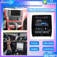 For Maserati Quattroporte 2012-2016 Car Auto Radio Android 9 T-Style 12.1" DVD Multimedia Player GPS Navigation Stereo