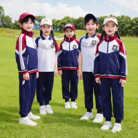 Original School Uniform Sweet Versatile Kindergarten Uniform Spring and Autumn British Style Element