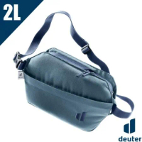 【德國 Deuter】新款 PASSWAY 輕量耐磨休閒旅遊腰包2L(100%再生PET材料)/3900023 深藍