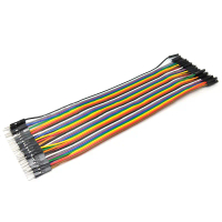 Dây Dupont, 1 cái, Dây nhảy Nam sang Nữ 20CM, Cáp Dupont, 40 sợi
