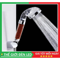 [Sale đặc biệt] Bộ vòi tắm hoa sen kèm dây dẫn tăng áp, có hạt lọc hoạt tính cao cấp MS001