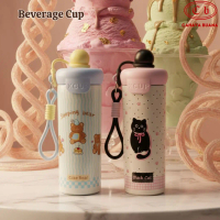 Tumbler Beverage Cup 600ML / Tumbler Cute