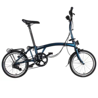 3SIXTY Folding Bike 6speed M-Bar S6 Chameleon Blue