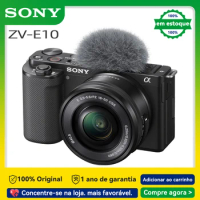 Sony Alpha ZV-E10 zve10 Vlog Camera Digital Compact Camera 16-50mm Lens Professional E10 E-Mount Mirrorless Camera Photography